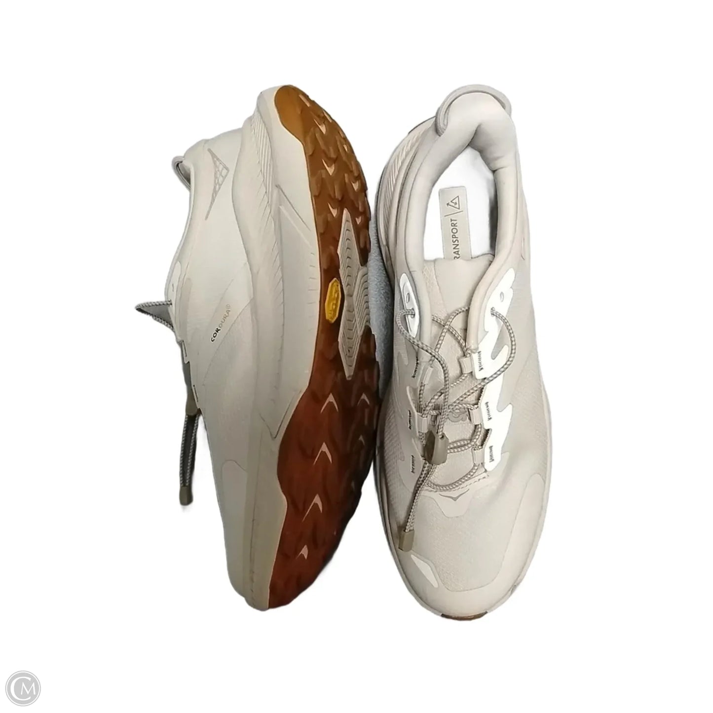 Shoes Athletic By Hoka In Tan, Size: 9.5