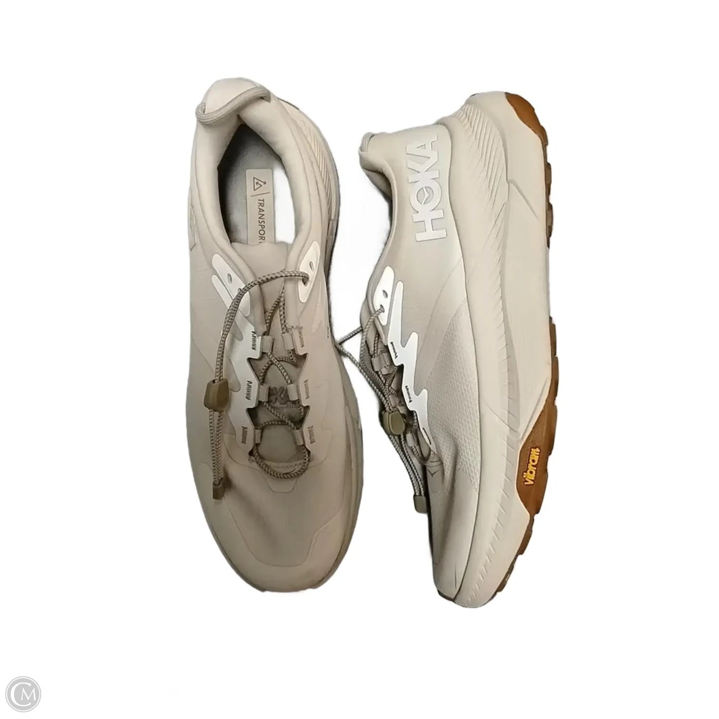 Shoes Athletic By Hoka In Tan, Size: 9.5