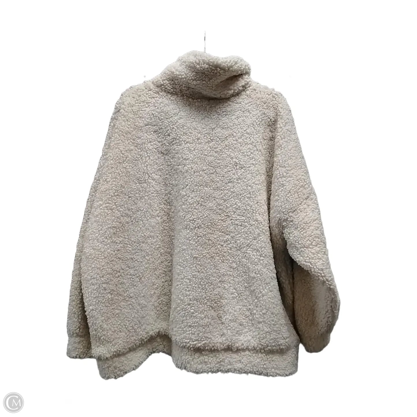 Jacket Faux Fur & Sherpa By Wild Fable In White, Size: Xl