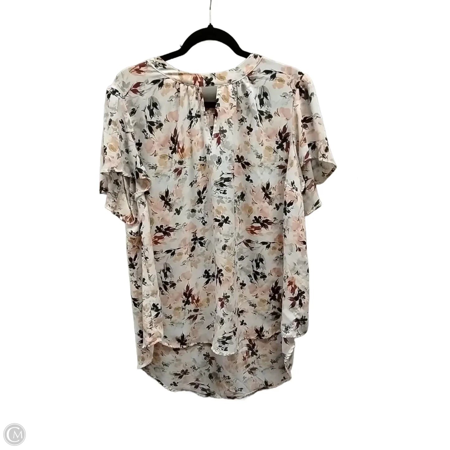 Blouse Short Sleeve By Torrid In Floral Print, Size: 3