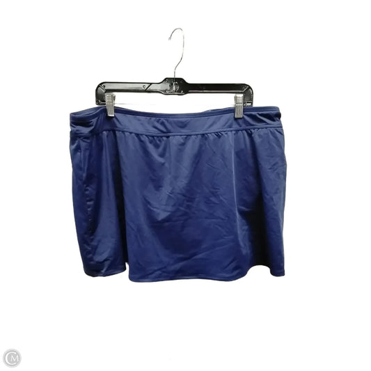 Athletic Skort By Lands End In Navy, Size: 20
