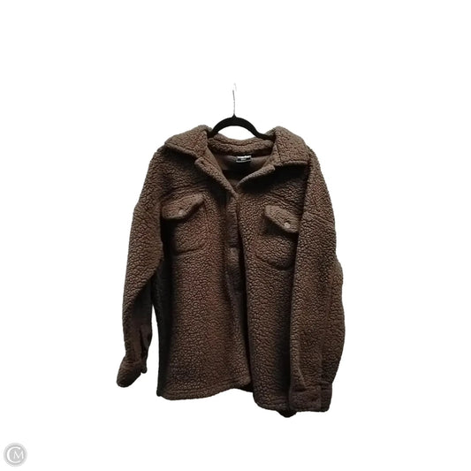 Jacket Shirt By 32 Degrees In Brown, Size: Xl