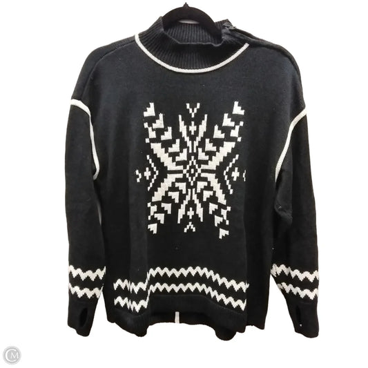 Sweater By Talbots In Black, Size: Xlp