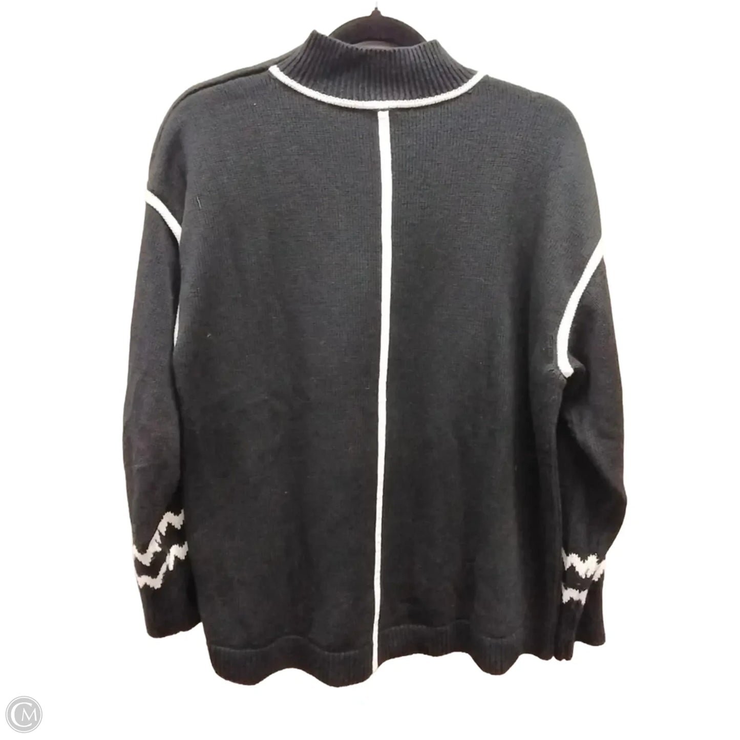 Sweater By Talbots In Black, Size: Xlp