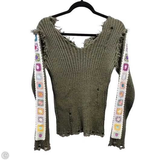 Sweater By Pol In Green, Size: S