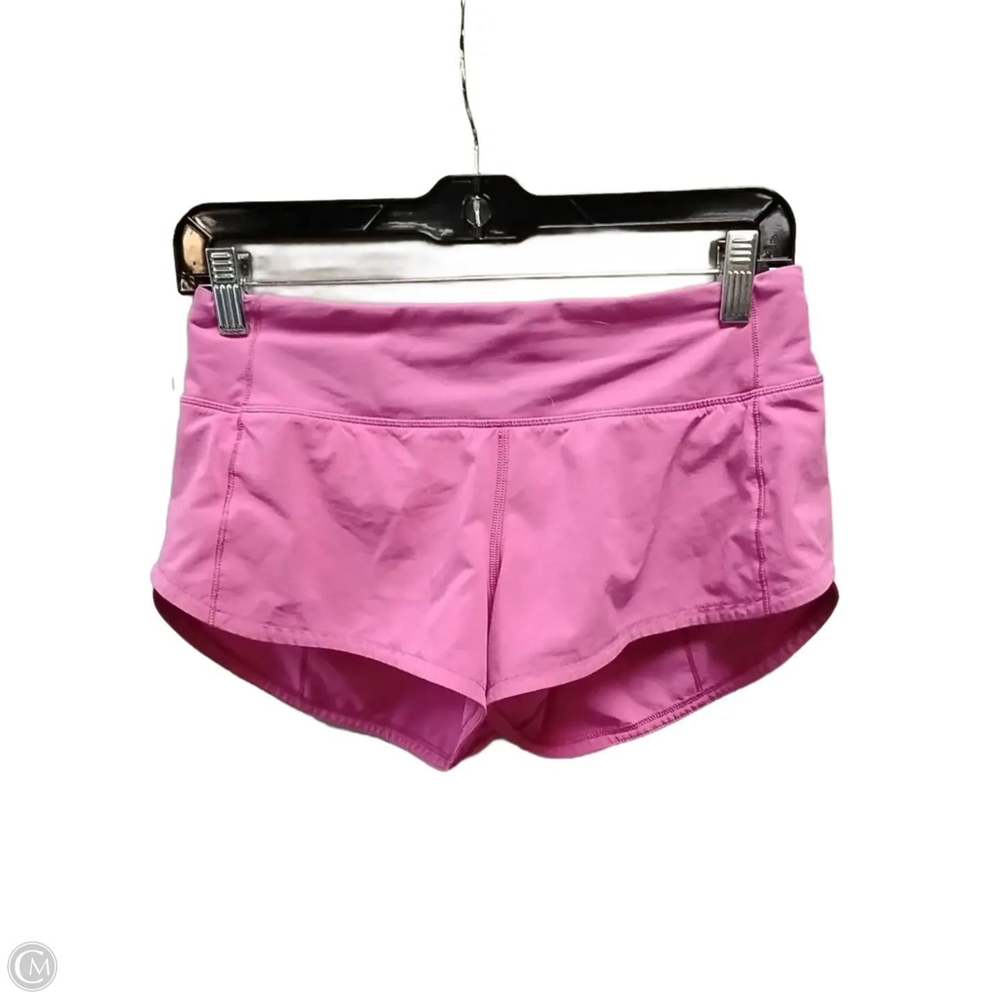 Athletic Shorts By Lululemon In Pink, Size: 6