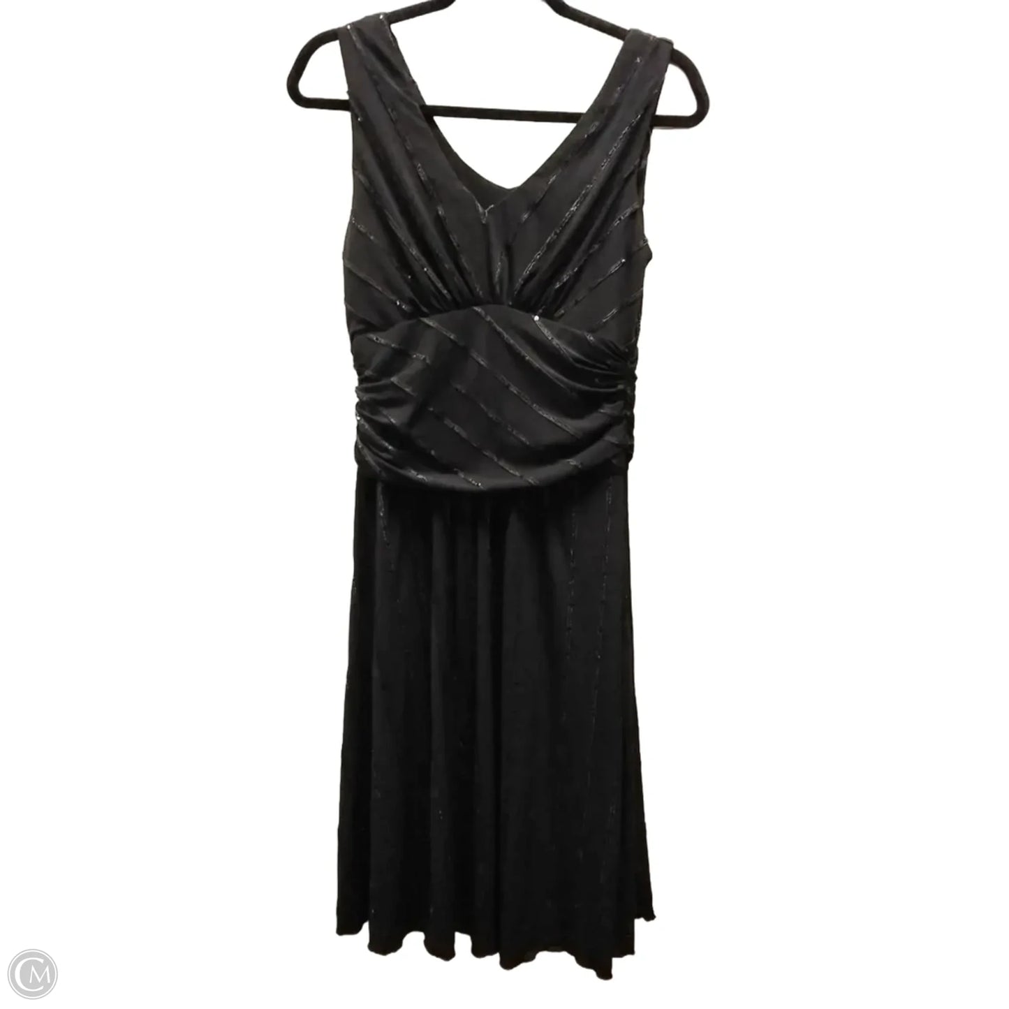 Dress Casual Midi By Rabbit In Black, Size: 8