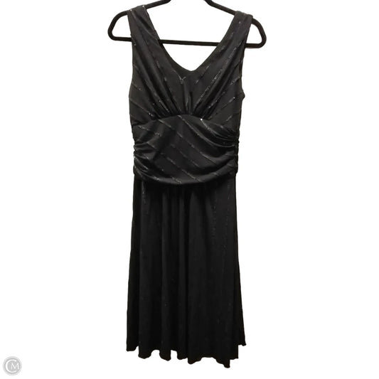 Dress Casual Midi By Rabbit In Black, Size: 8