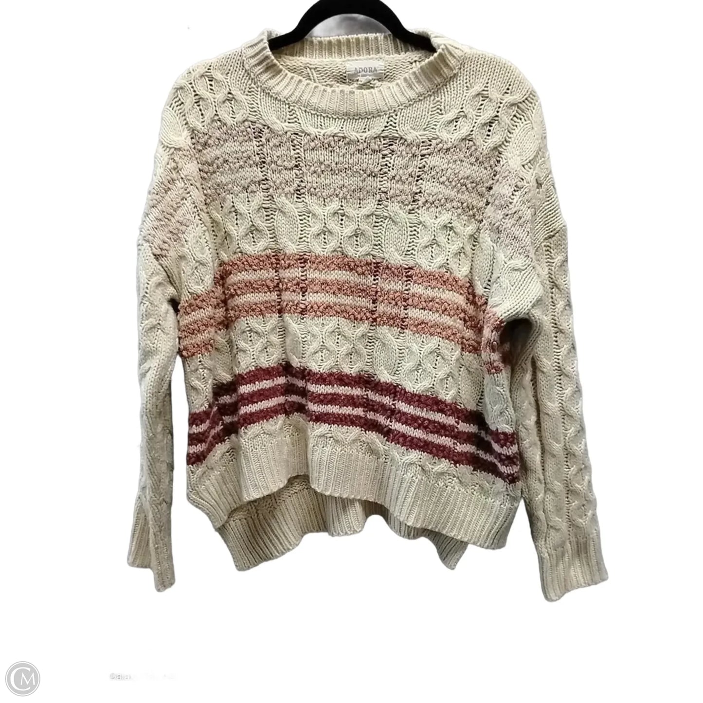 Sweater By Adora In Tan, Size: M