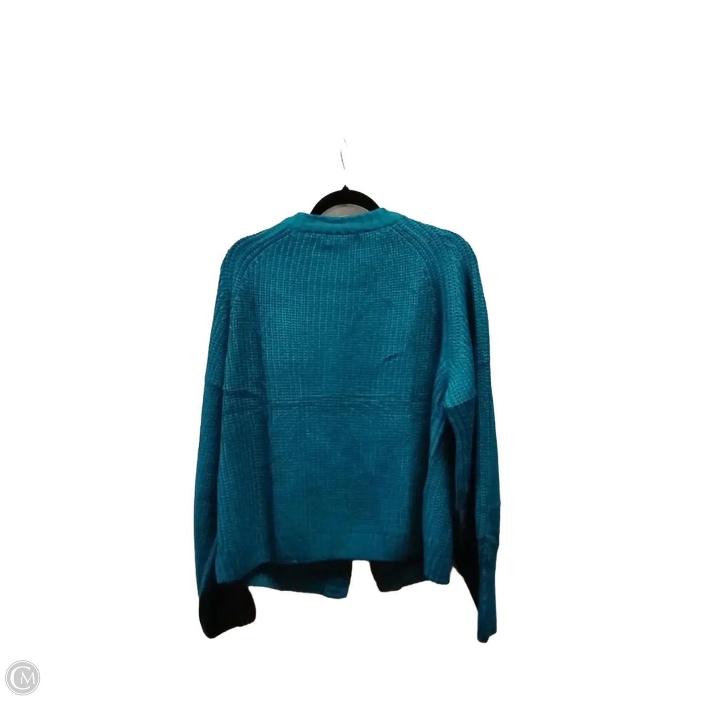 Sweater Cardigan By Prettygarden In Blue, Size: L