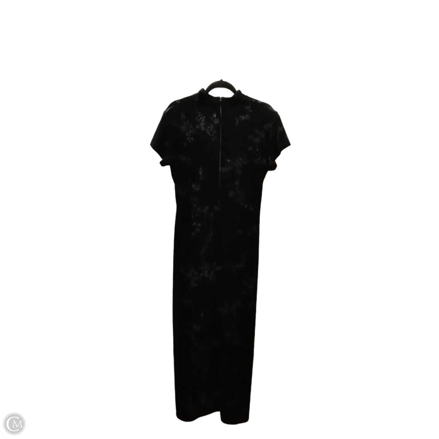 Dress Casual Maxi By Dressbarn In Black, Size: L