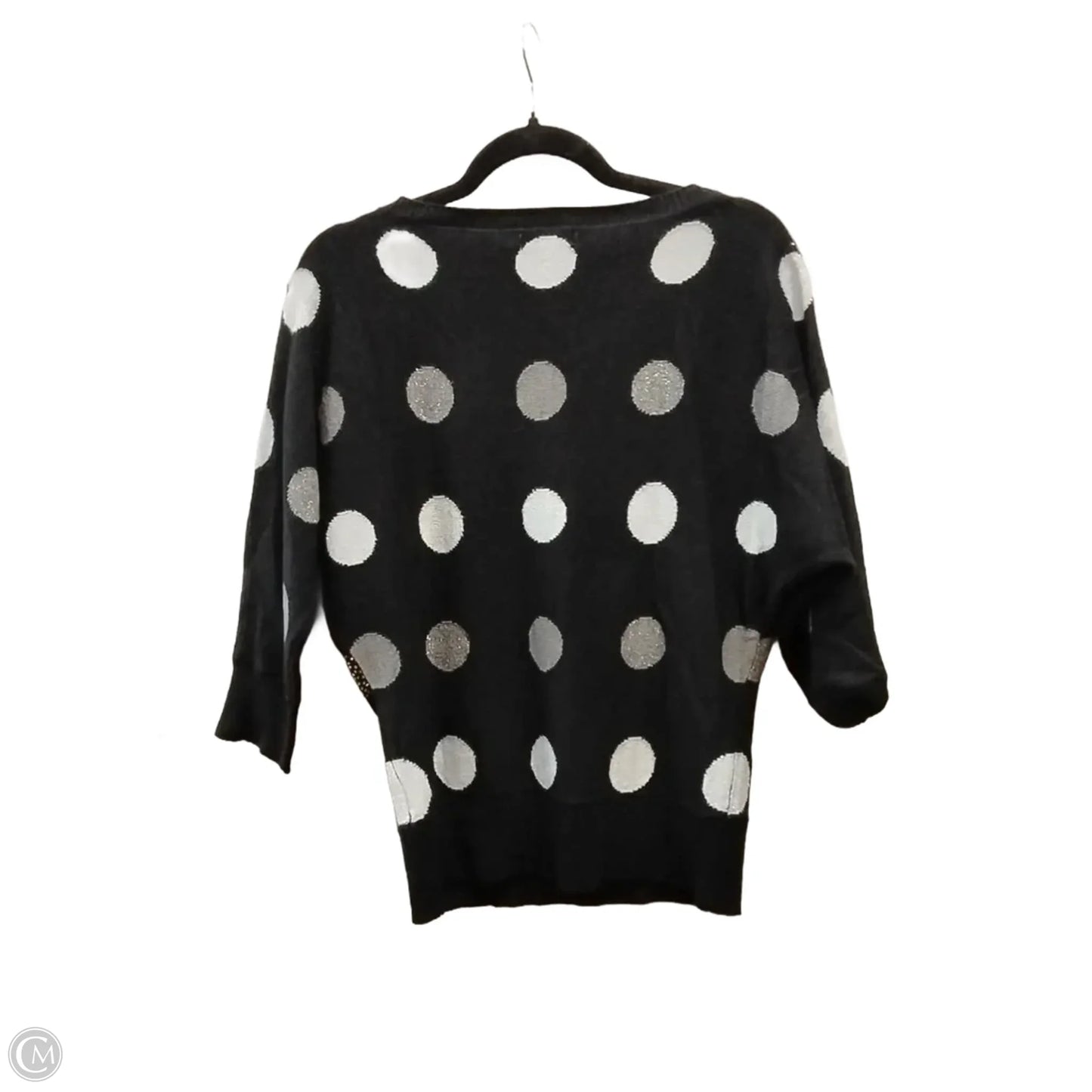 Sweater By Charter Club In Polkadot Pattern, Size: M