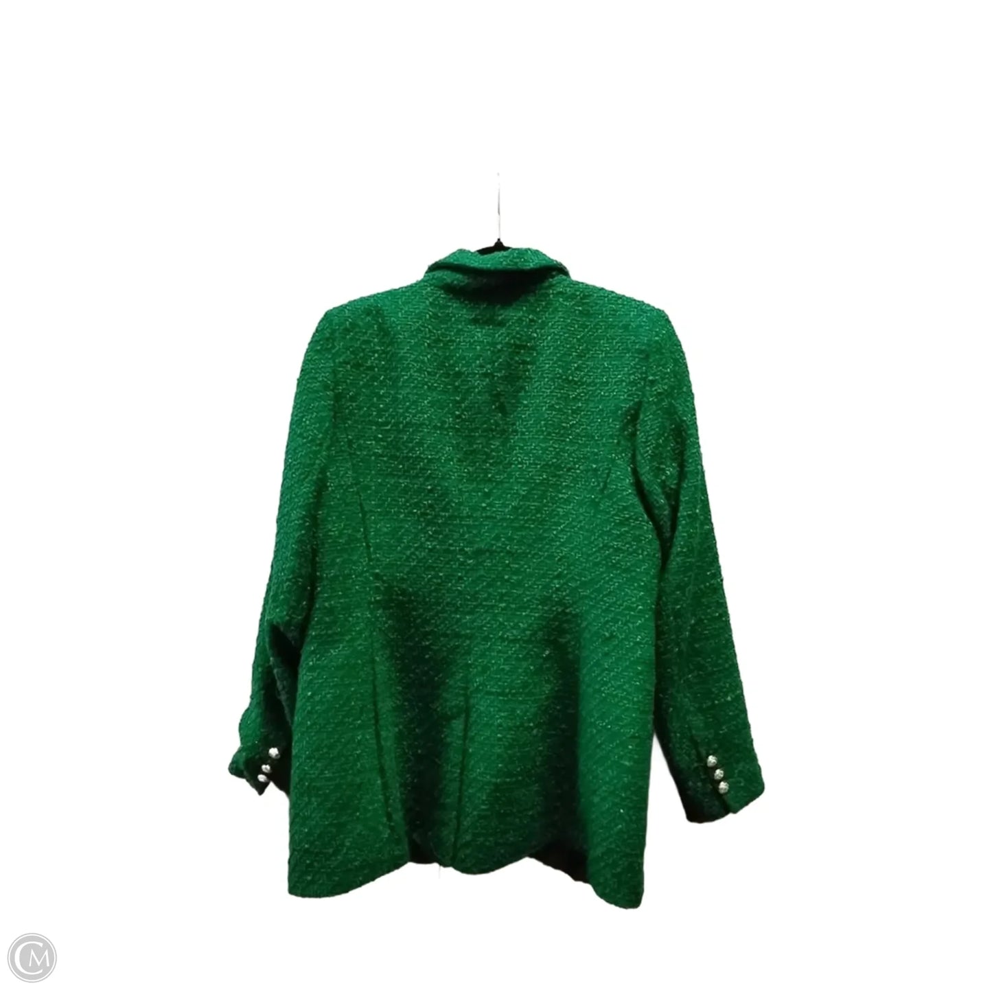 Blazer By Maison Damelie In Green, Size: M