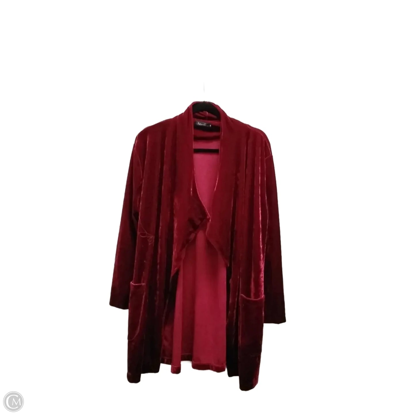 Cardigan By Amaryllis In Red, Size: M