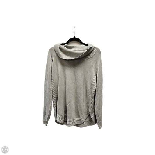 Top Long Sleeve By Clothes Mentor In Grey, Size: M