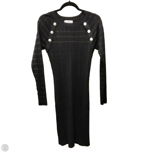 Dress Casual Midi By Joseph Ribkoff In Black, Size: M
