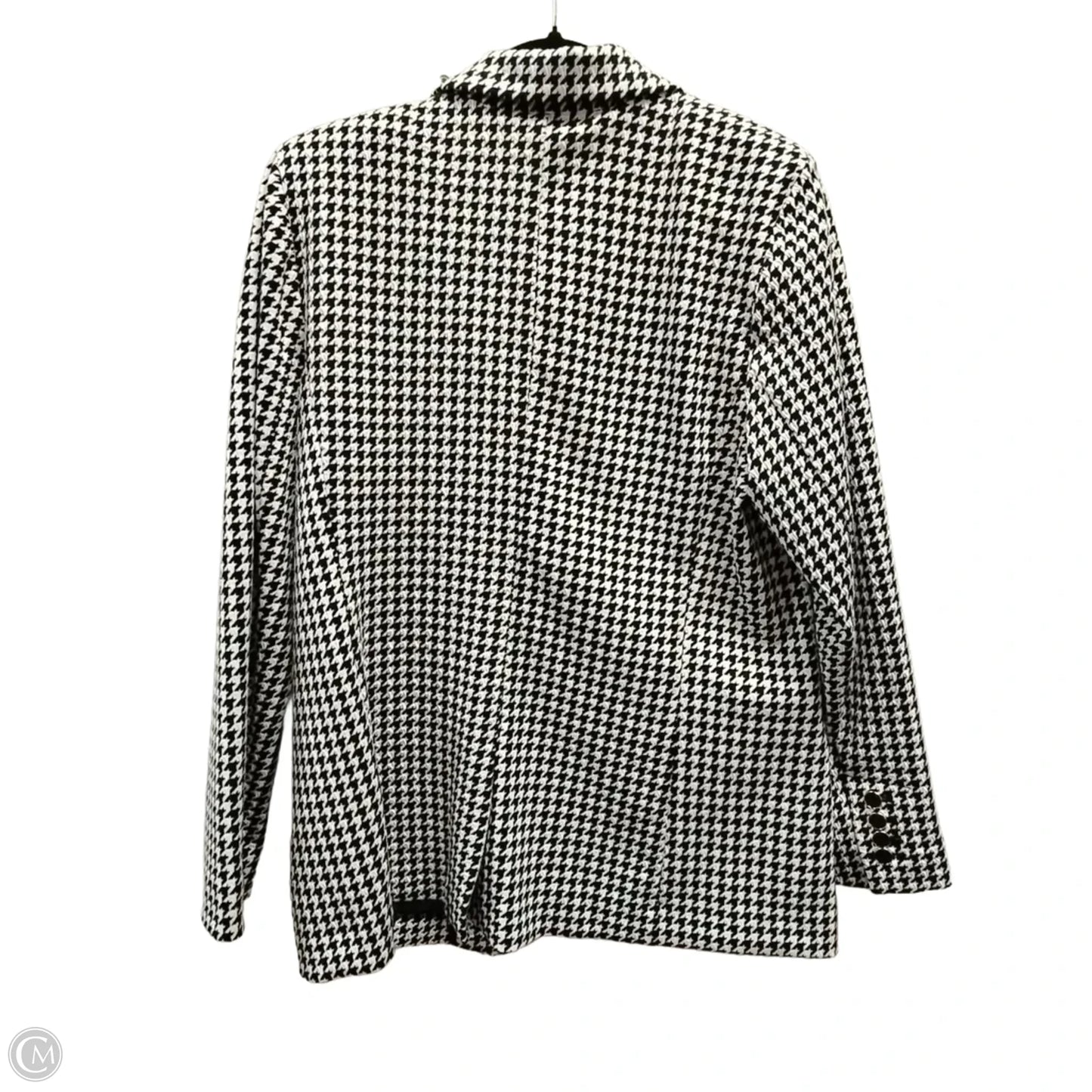 Blazer By Liz Claiborne In Black & White, Size: L