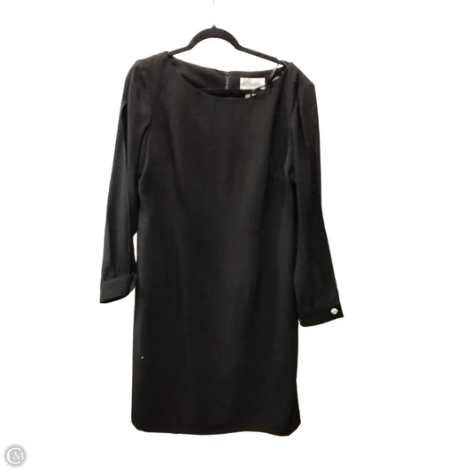 Dress Casual Midi By New York And Co In Black, Size: 16