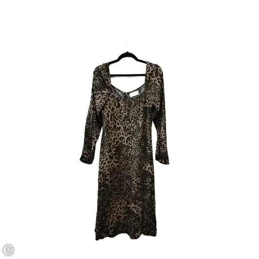 Dress Casual Maxi By Dear John In Animal Print, Size: M