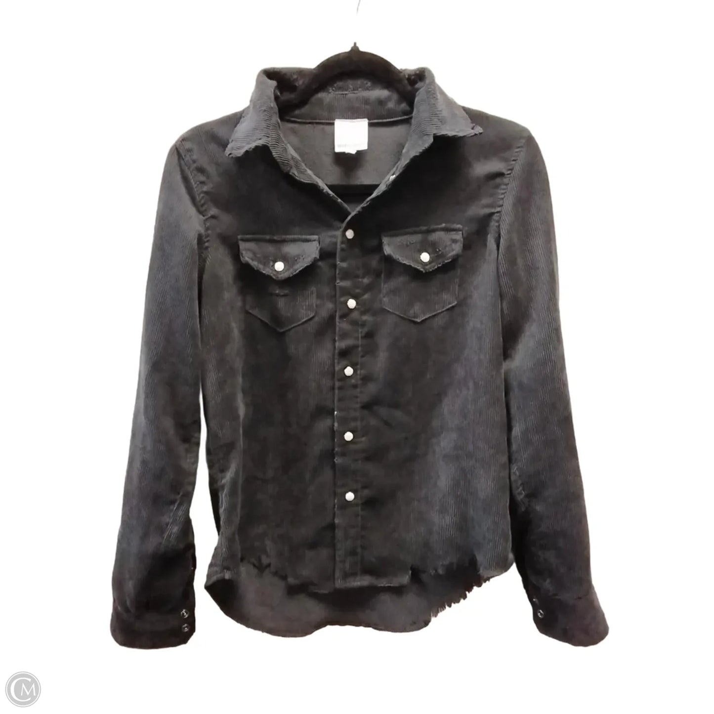 Top Long Sleeve By Clothes Mentor In Black, Size: M