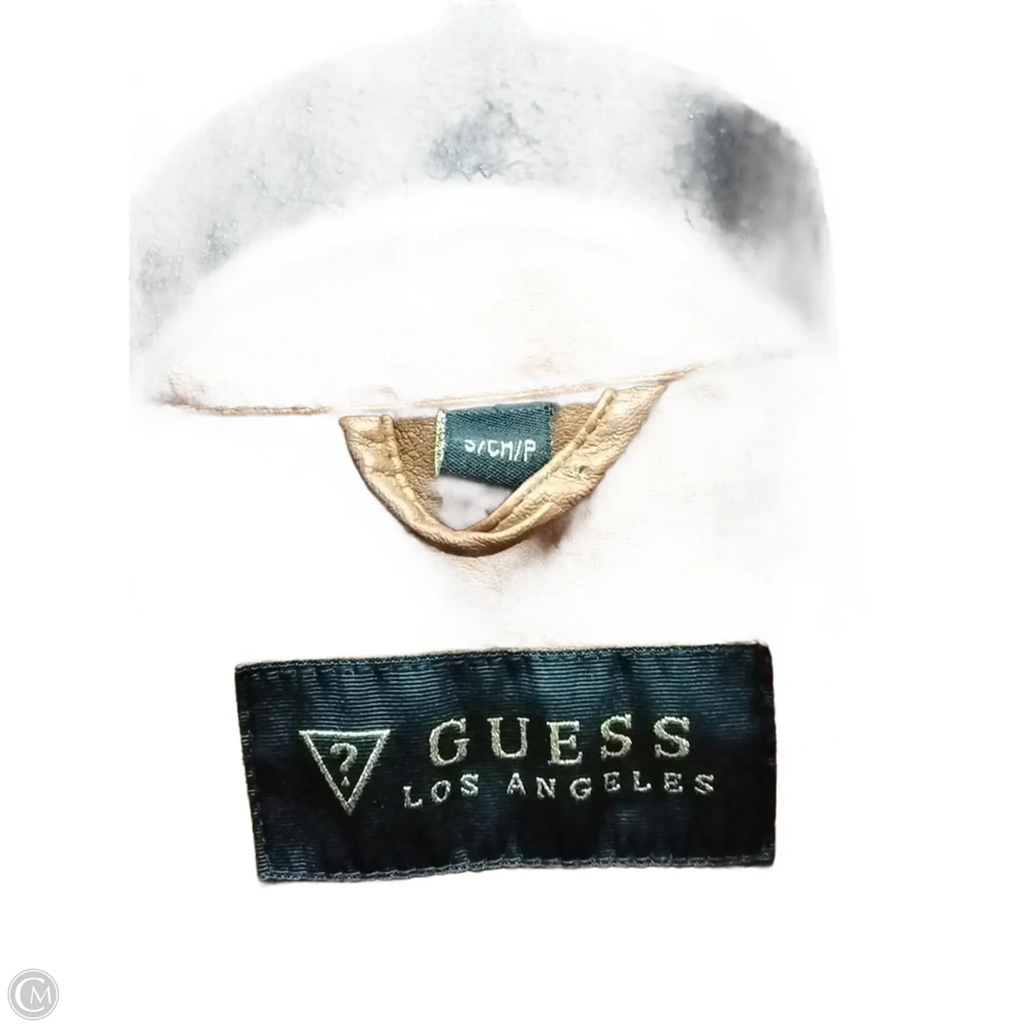 Jacket Moto By Guess In Brown, Size: S