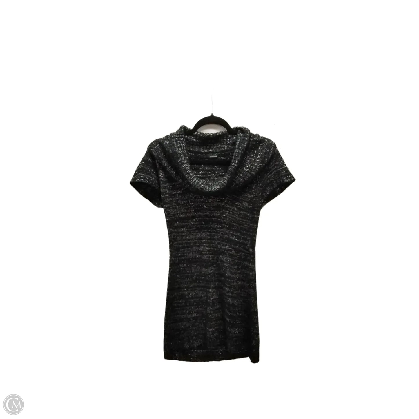 Blouse Short Sleeve By Maurices In Grey, Size: M