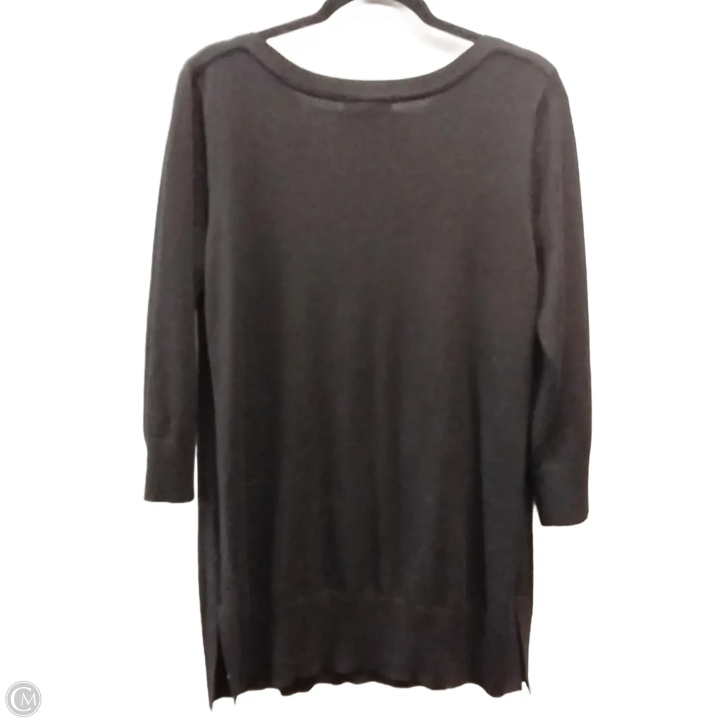 Sweater By Cable And Gauge In Black, Size: L