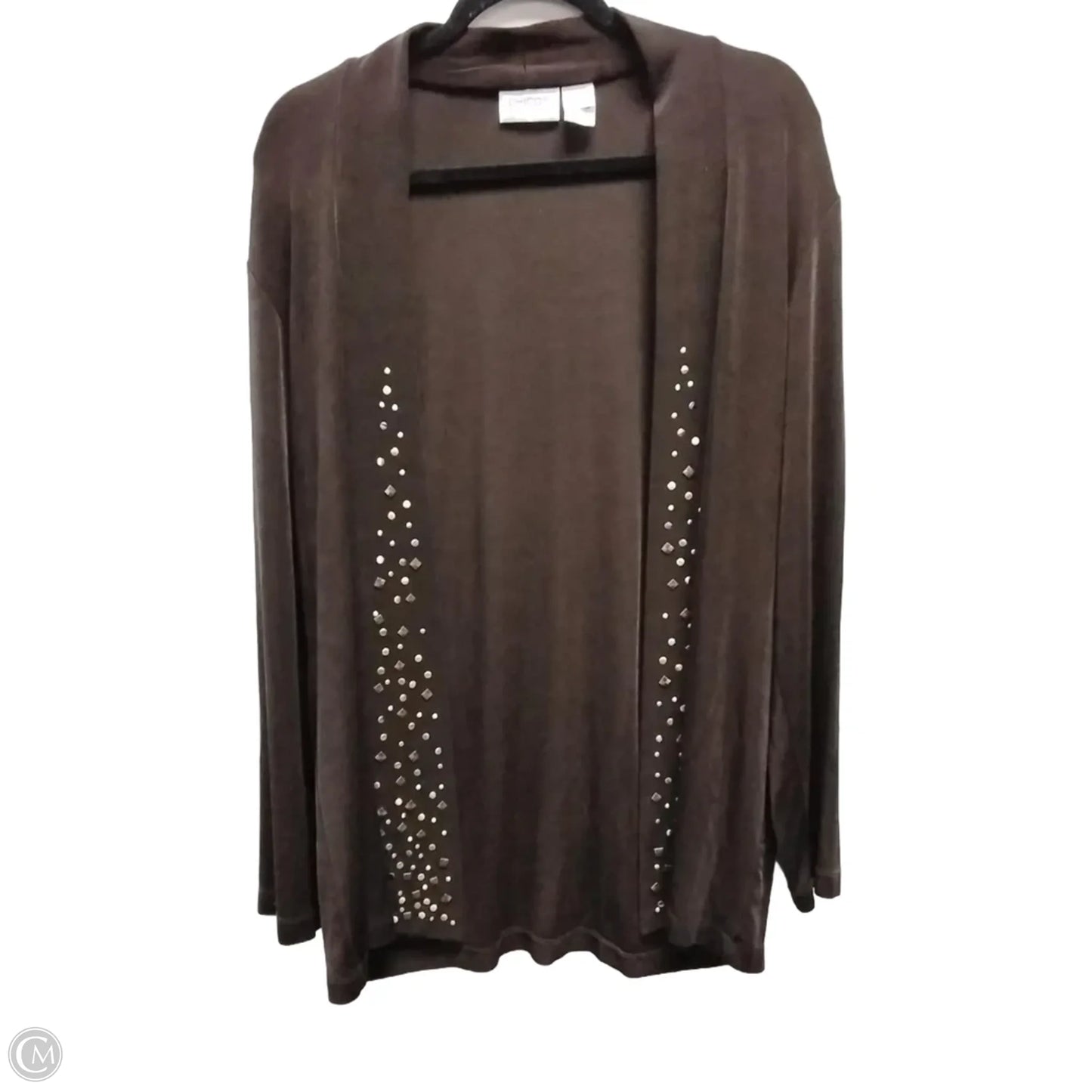 Cardigan By Chicos In Brown, Size: 2
