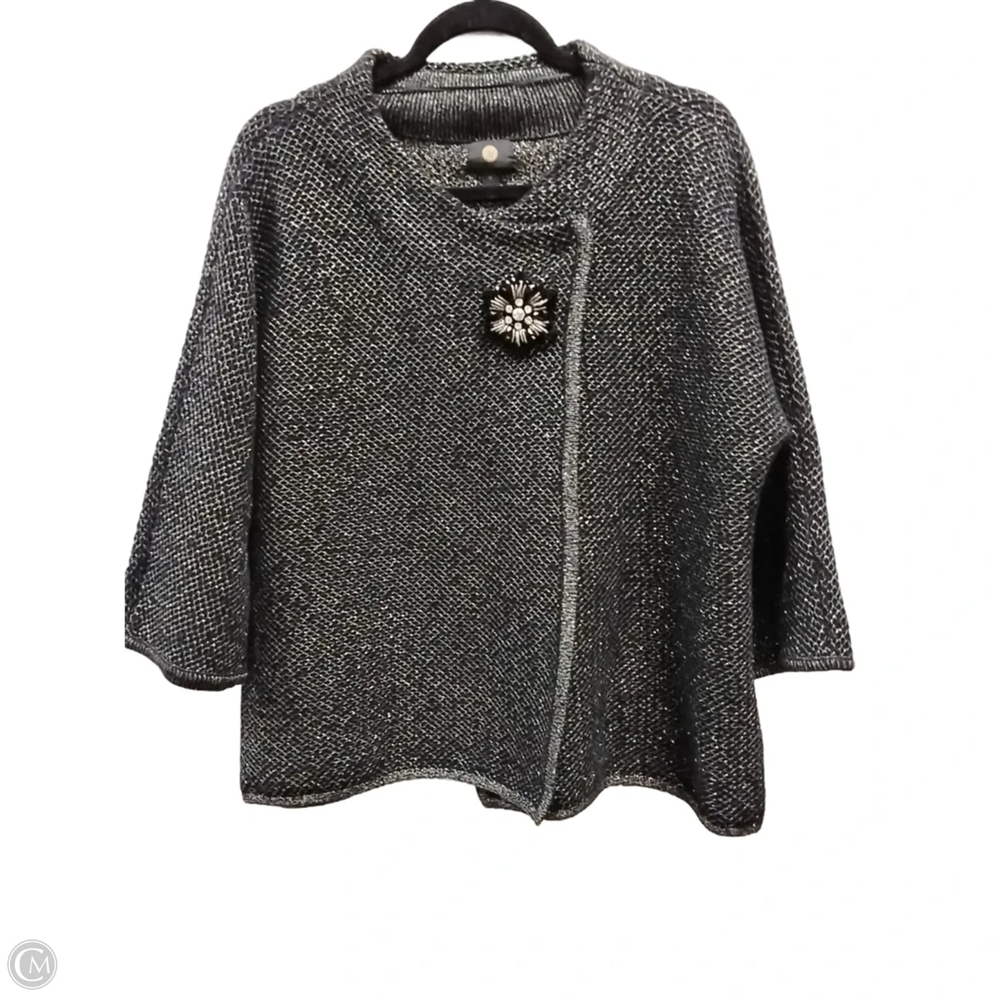 Jacket Other By Jm Collections In Black & Gold, Size: Xl