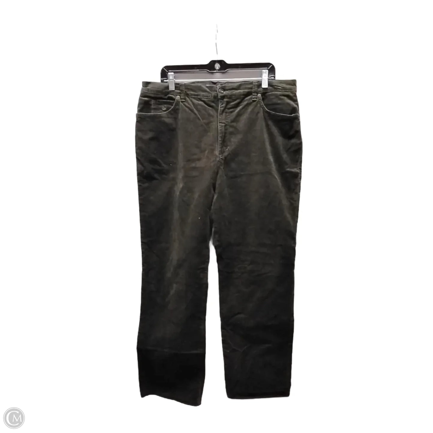 Pants Wide Leg By Gloria Vanderbilt In Green, Size: 18