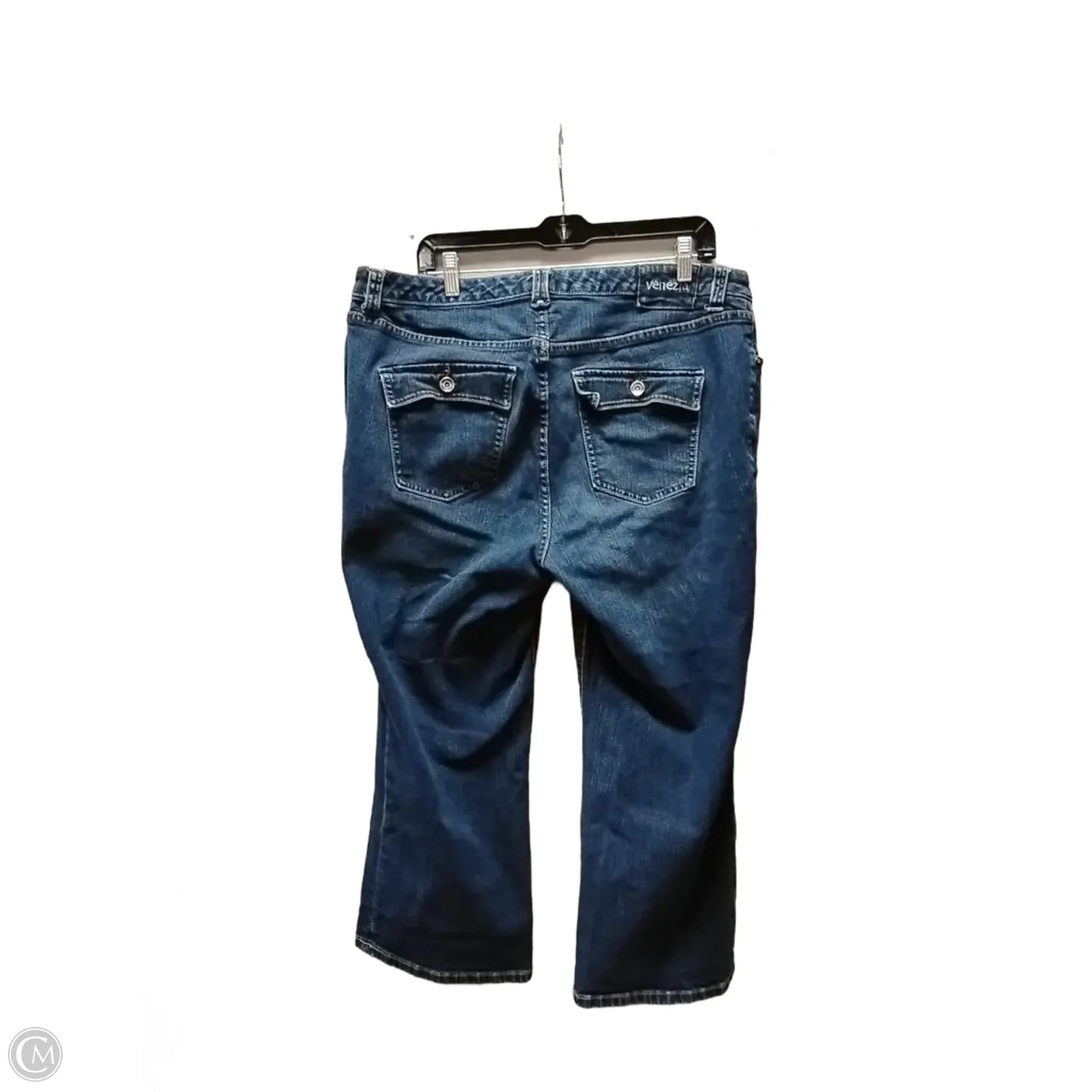 Jeans Boot Cut By Venezia In Blue Denim, Size: 18