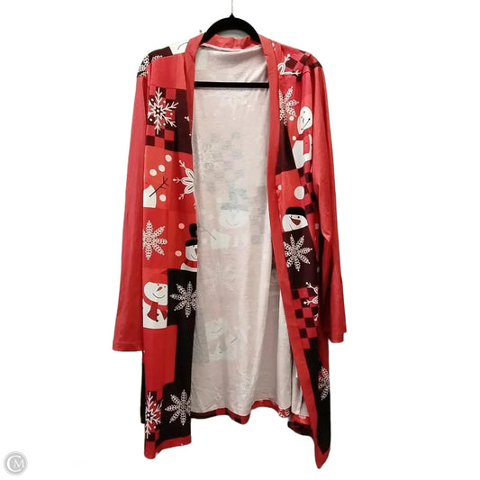Cardigan By Clothes Mentor In Multi-colored, Size: 5