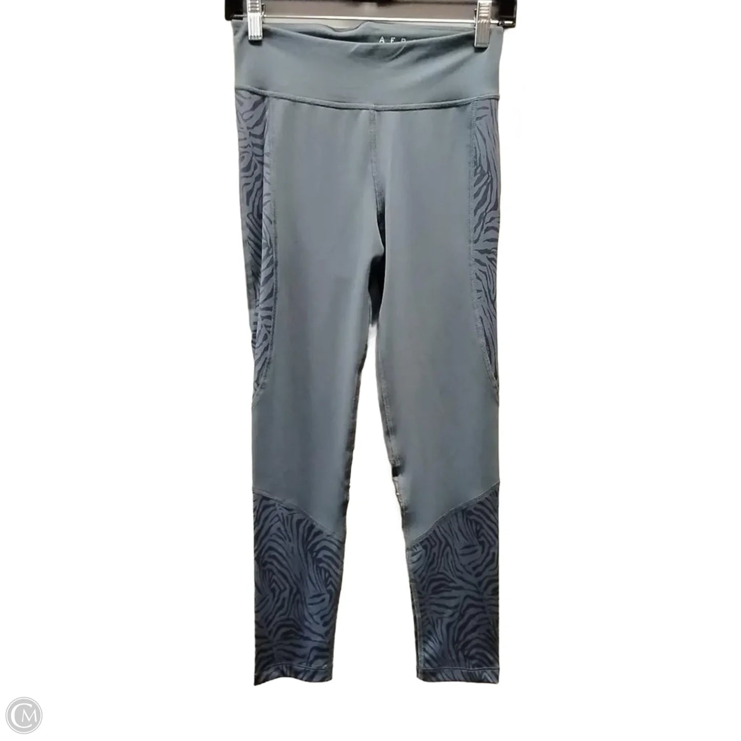 Athletic Leggings By Aeropostale In Blue, Size: M