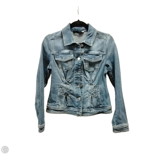 Jacket Denim By White House Black Market In Blue Denim, Size: Xs