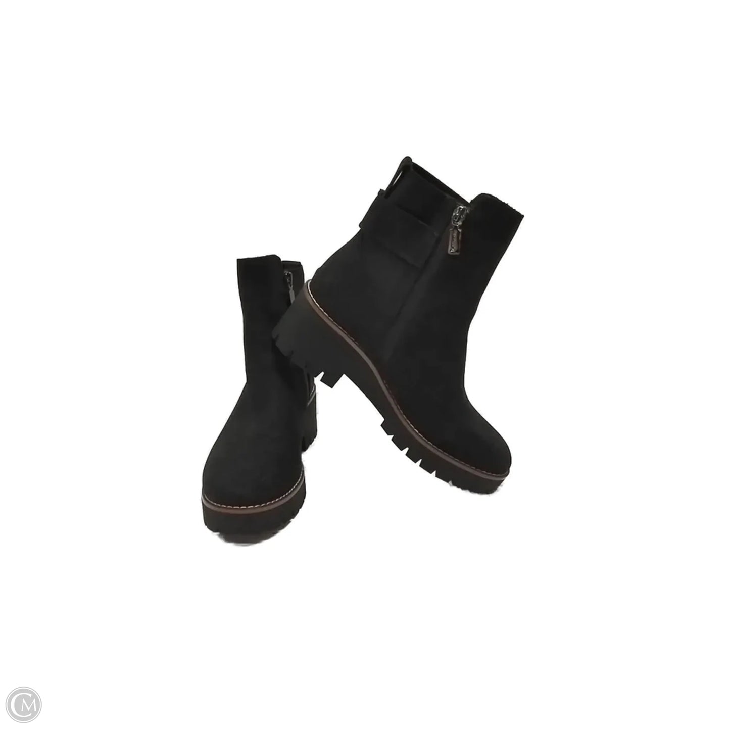 Boots Ankle Heels By Blondo In Black, Size: 7.5