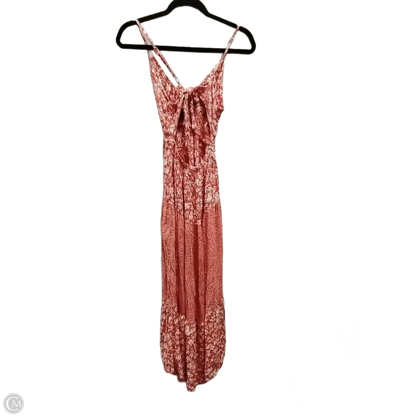 Dress Casual Maxi By Angie In Floral Print, Size: L