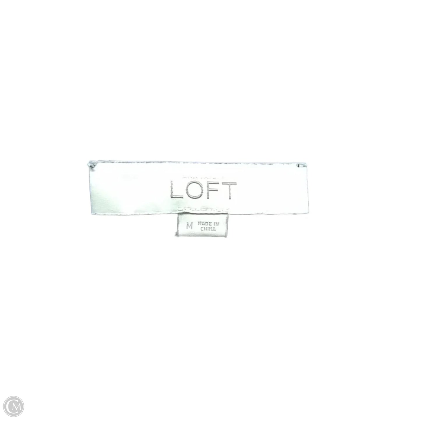 Blouse Long Sleeve By Loft In Navy, Size: S