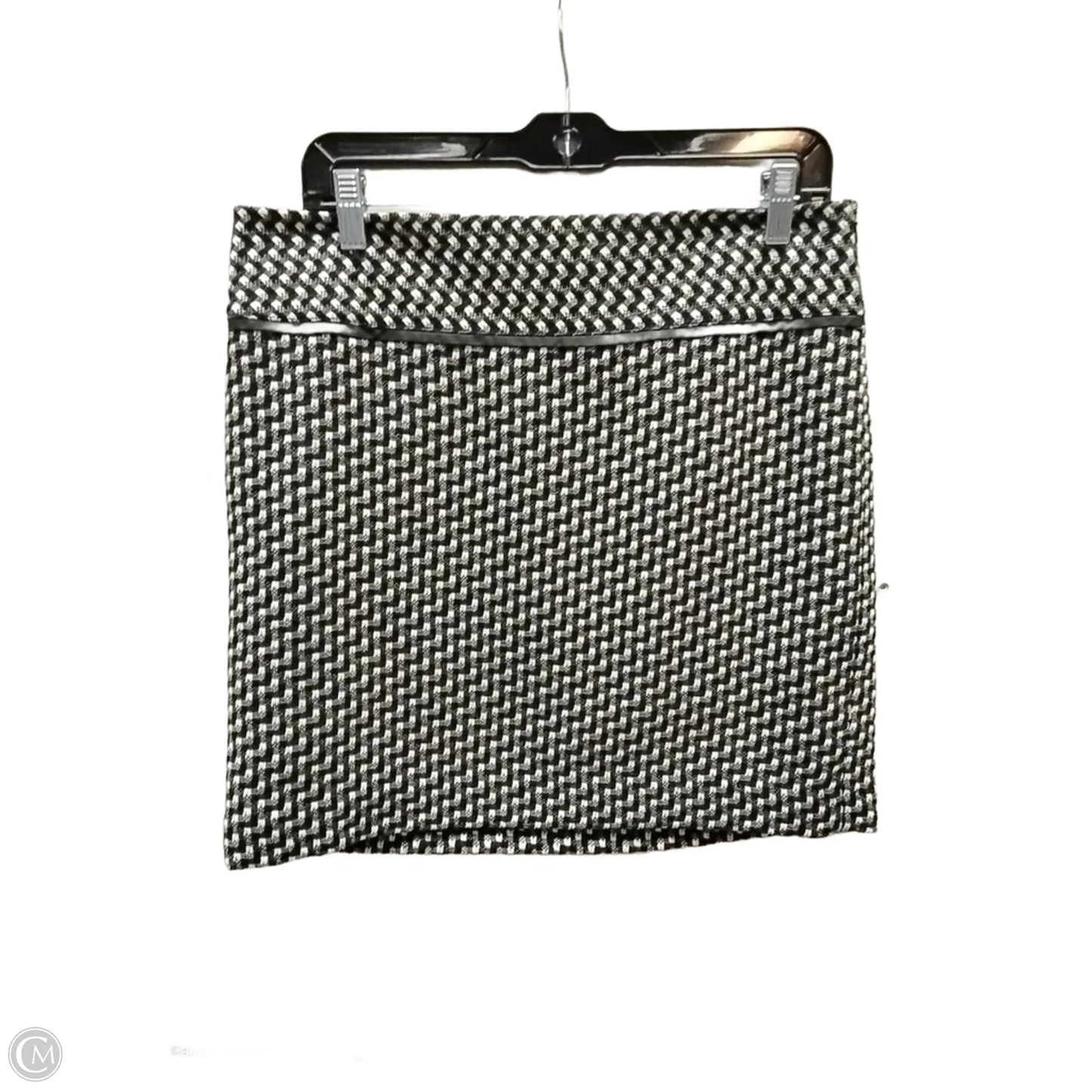 Skirt Midi By Loft In Geometric Pattern, Size: M