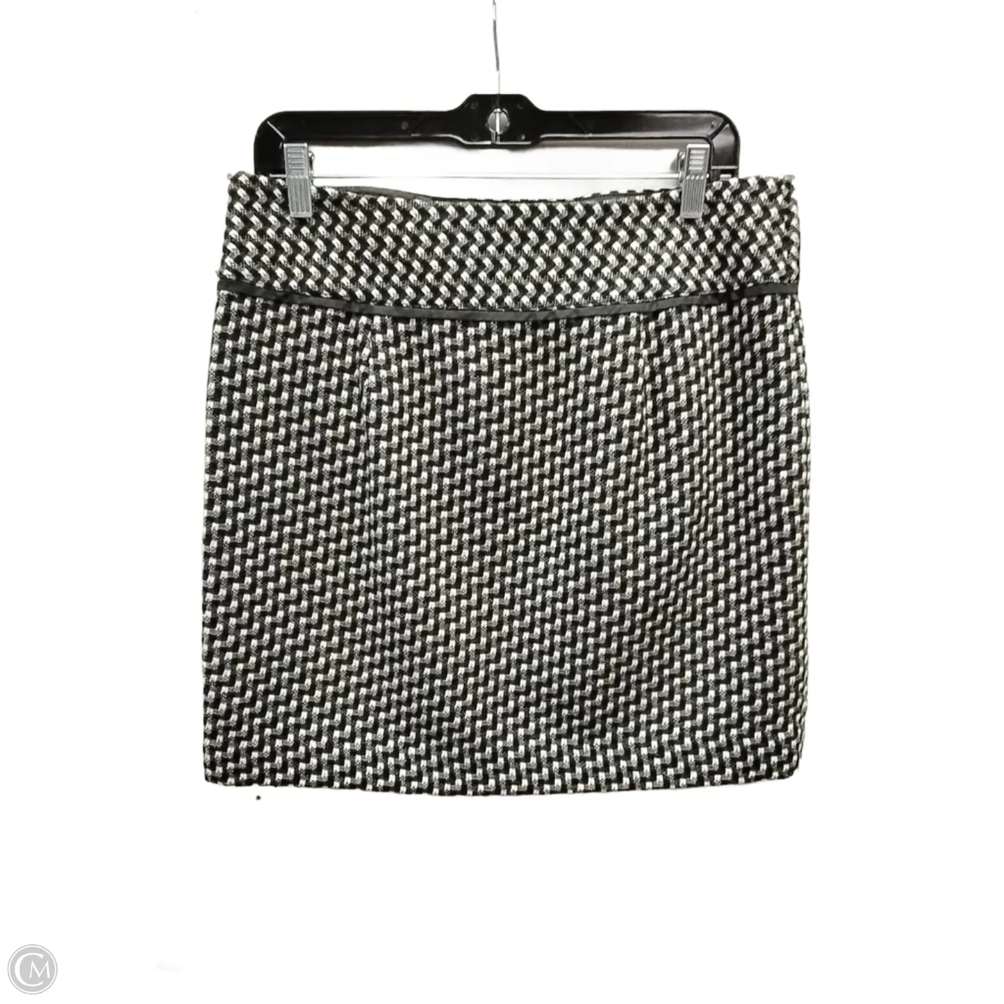 Skirt Midi By Loft In Geometric Pattern, Size: M