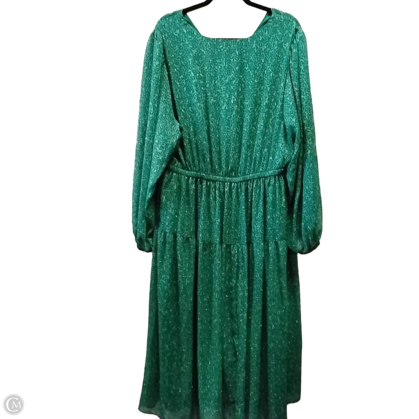 Dress Casual Maxi By Lane Bryant In Green, Size: 20