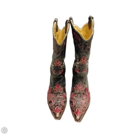 Boots Western By Corral In Brown & Red, Size: 9