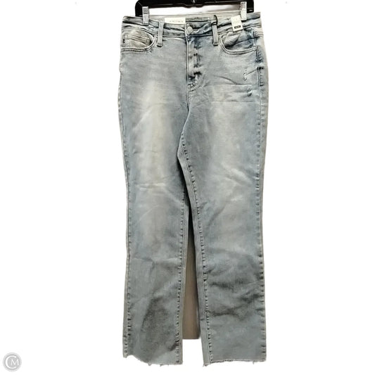 Jeans Straight By Judy Blue In Blue Denim, Size: 11