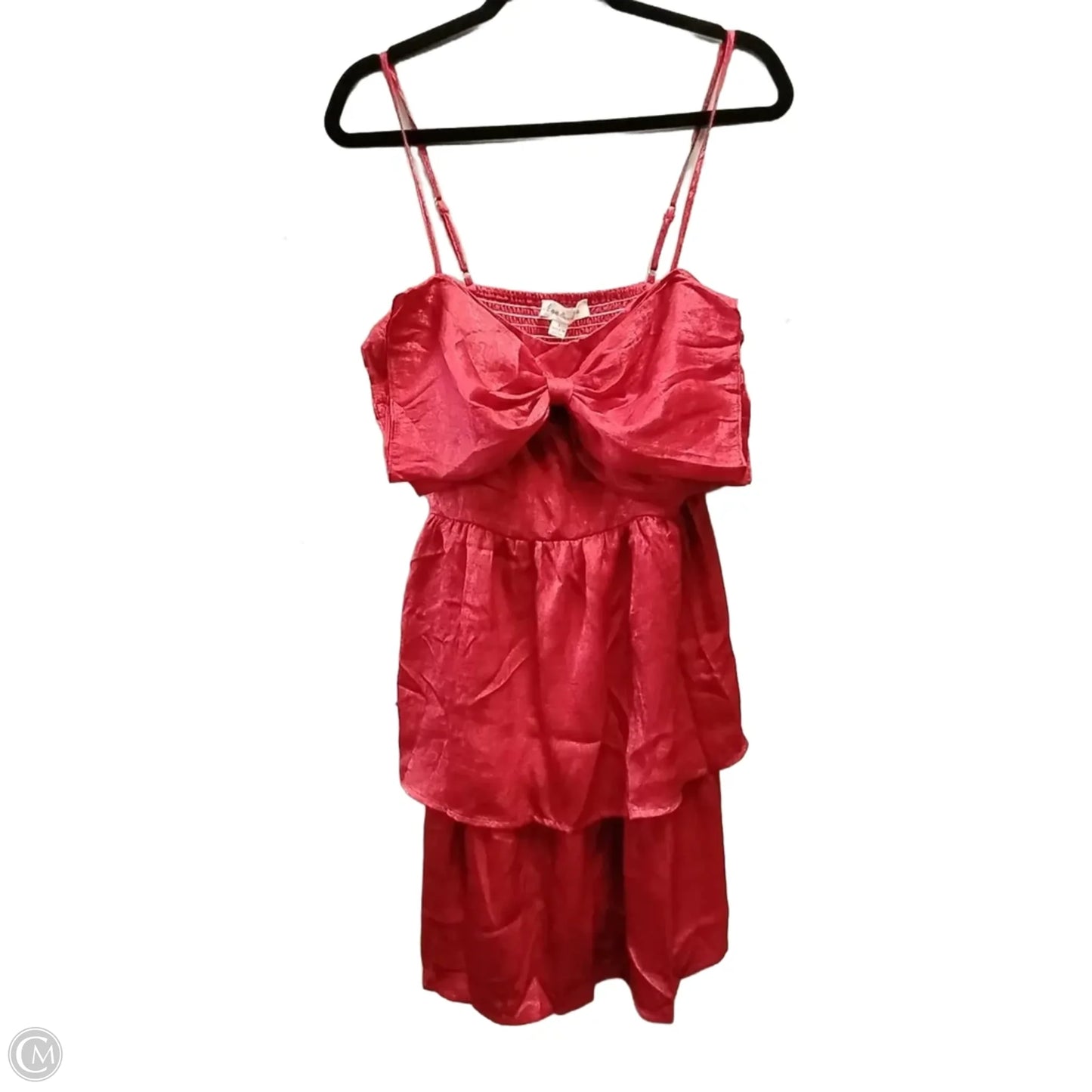 Dress Party Midi By Vine & Love In Red, Size: L