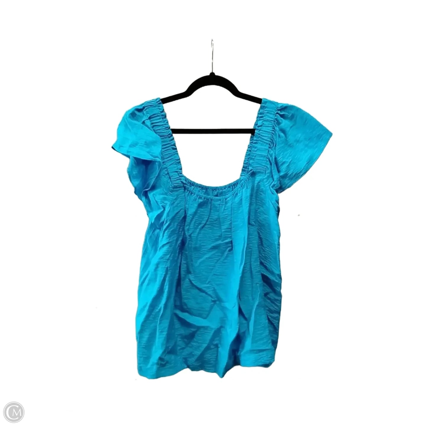 Blouse Designer By Lilly Pulitzer In Blue, Size: Lp