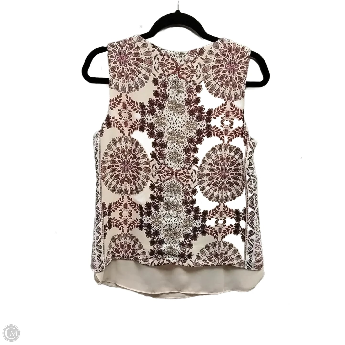 Blouse Sleeveless By Rose And Olive In Floral Print, Size: S