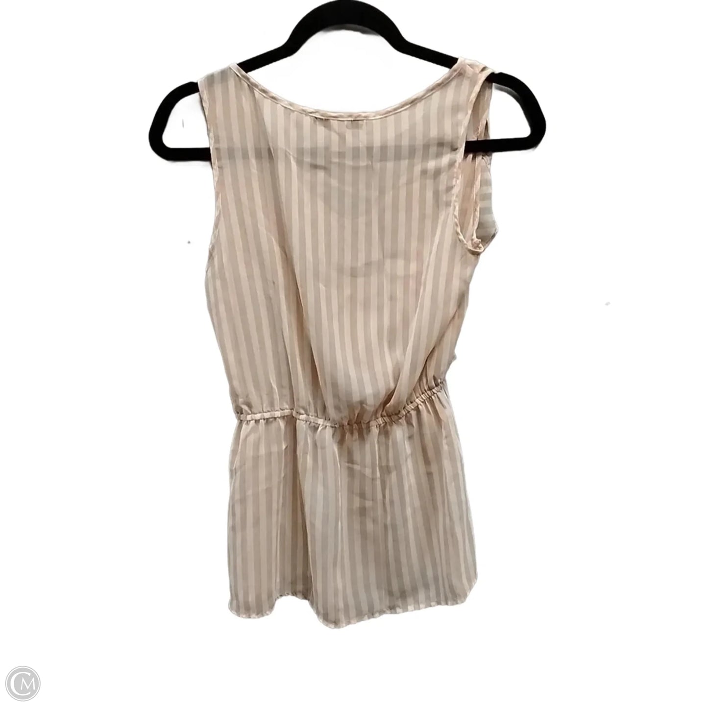 Blouse Short Sleeve By Forever 21 In Striped Pattern, Size: S