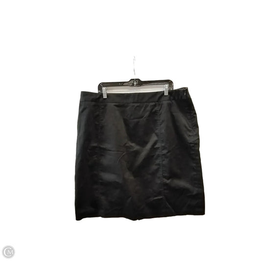 Skirt Midi By Worthington In Black, Size: 20w