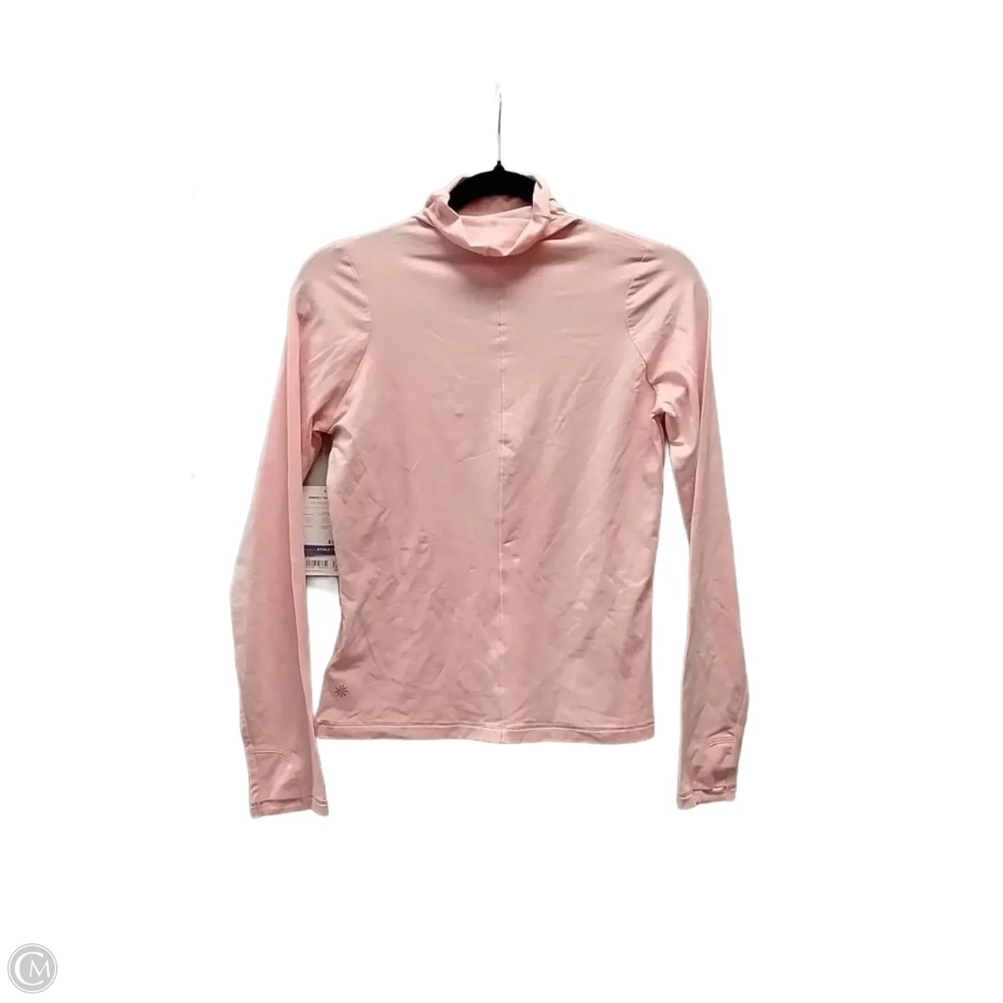 Athletic Top Long Sleeve Crewneck By Athleta In Pink, Size: S