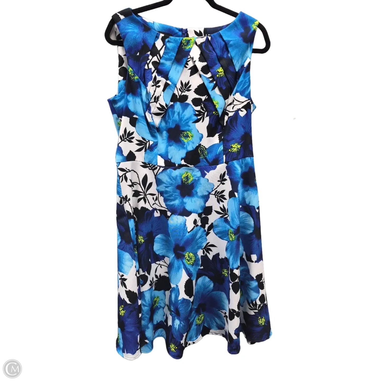 Dress Casual Midi By Ab Studio In Floral Print, Size: 14