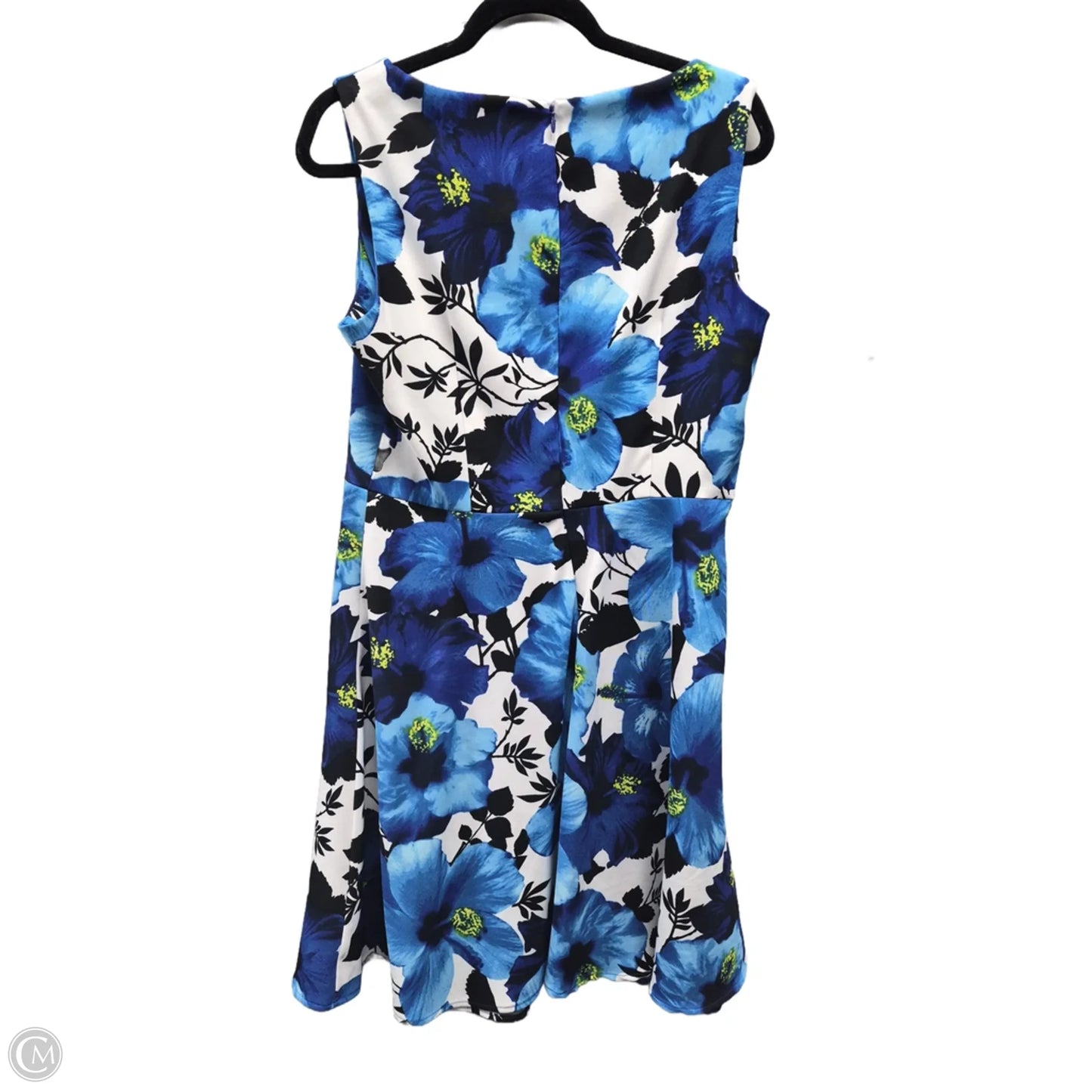 Dress Casual Midi By Ab Studio In Floral Print, Size: 14